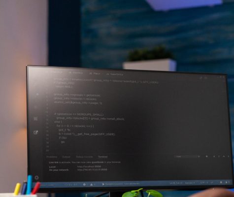 closeup-programmer-man-hand-typing-website-script-computer-working-remote-from-home-african-american-hacker-worker-programming-binary-code-using-network-security-system-concept-coding